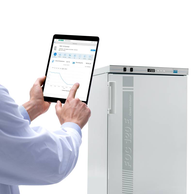  Monitor your instrument anytime, anywhere with VELP Ermes